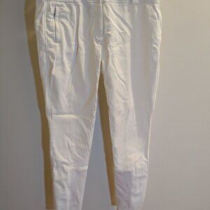Horze White Full Seat Dressage Breech - Like New